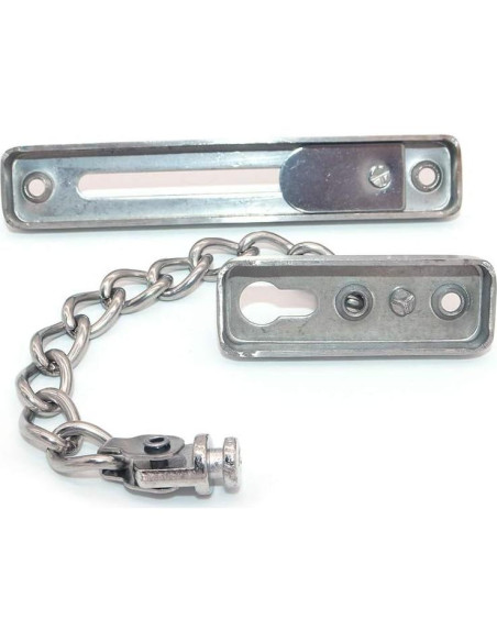 Juego de 2 Cerraduras de Cadena NUZAMAS Acero Inoxidable 304