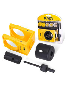 Kit de Instalación de Cerraduras KATA para Puertas de Madera