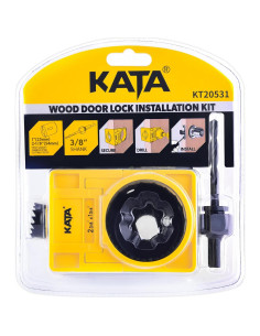 Kit de Instalación de Cerraduras KATA para Puertas de Madera 2