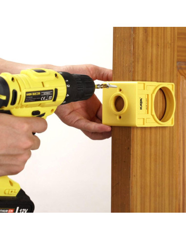 Kit de Instalación de Cerraduras KATA para Puertas de Madera