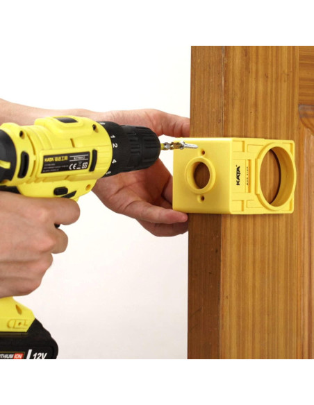 Kit de Instalación de Cerraduras KATA para Puertas de Madera