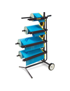 Estación de Enmascarado Móvil Eastwood 4 Niveles 45.72 cm