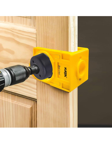 Kit de Instalación de Cerraduras KATA para Puertas de Madera