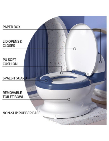 Asiento de Entrenamiento Koyosnier para Baño Niños 1,57 kg