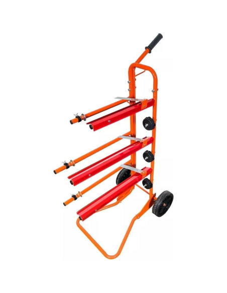 Dispensador de papel enmascarador móvil Lauco 3 rollos 30 cm