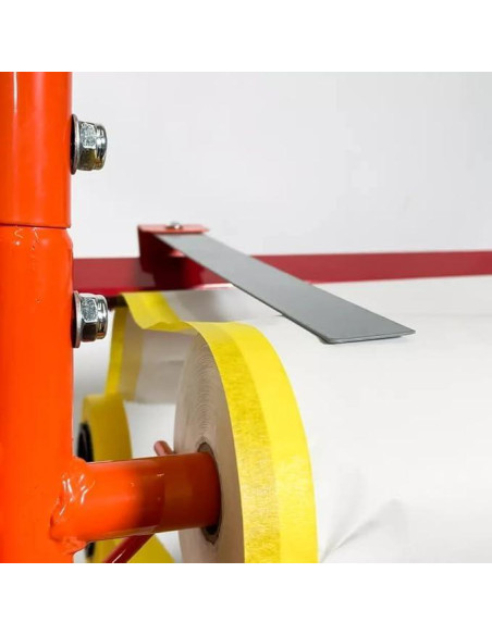 Dispensador de papel enmascarador móvil Lauco 3 rollos 30 cm