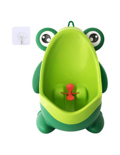 Orinal Divertido para Entrenamiento de Niños Rana Verde