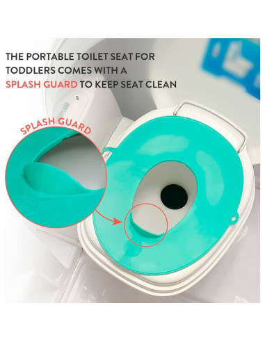 Asiento de Entrenamiento para Baño Prince Lionheart Plegable 0,46 kg