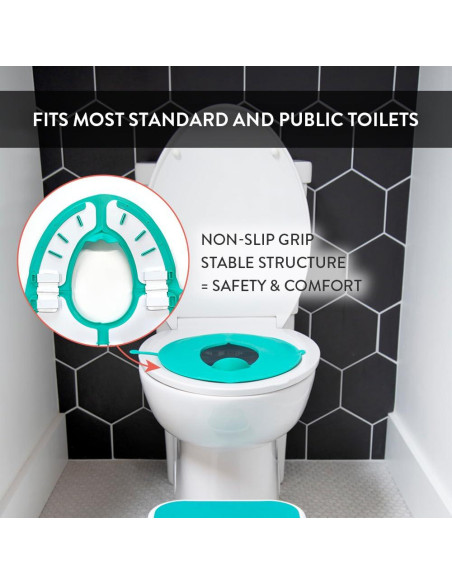 Asiento de Entrenamiento para Baño Prince Lionheart Plegable 0,46 kg