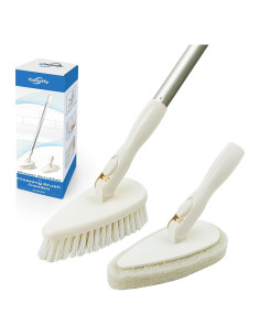 Cepillo Limpiador de Ducha Qaestfy 129,54 cm Mango Ajustable