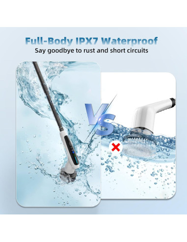 Limpiador Eléctrico Sambiller ECB-K2 con Mango Telescópico