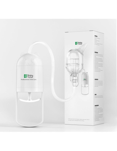 Aspirador Nasal para Bebé Baby Futur Edición Panda Blanco