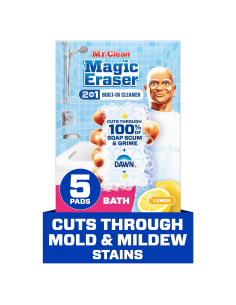 Esponja de Limpieza Mr. Clean Magic Eraser 2 en 1 - 5 Pzas