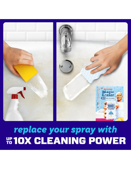 Esponja de Limpieza Mr. Clean Magic Eraser 2 en 1 - 5 Pzas