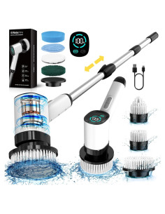 Limpiador Eléctrico RotaShine con 7 Cabezas Reemplazables