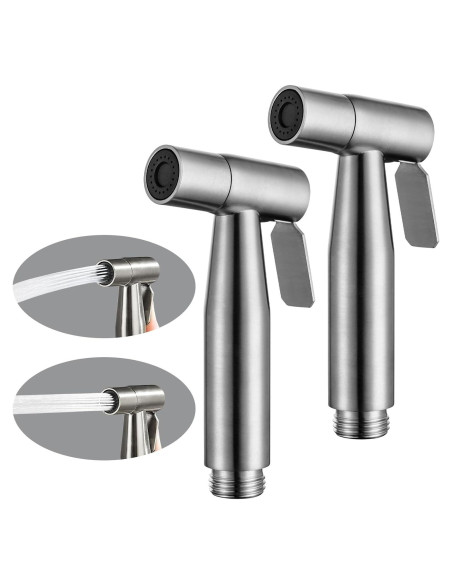 Cabezal de Bidet de Mano BARROCK Acero Inoxidable 2 Pack