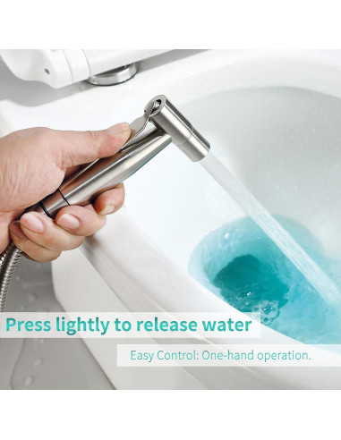 Cabezal de Bidet de Mano BARROCK Acero Inoxidable 2 Pack