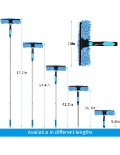 Kit de Limpieza de Ventanas PHABULS 3 en 1 Extensible 185 cm 2