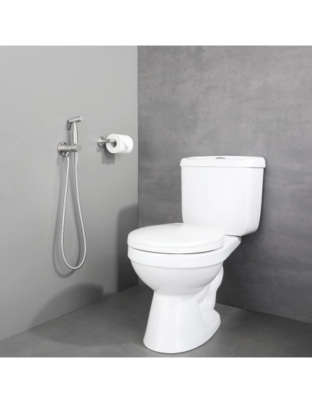 Rociador de Bidet de Mano WiPPhs Niquelado Mate 119 cm