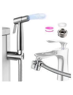 Rociador de Bidet ABSOK Acero Inoxidable 1.5m Moderno