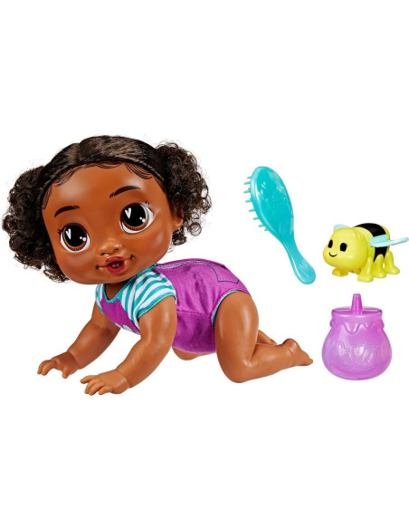 Muñeca Electrónica Baby Alive Tilly Tinker que Gatea 27 cm