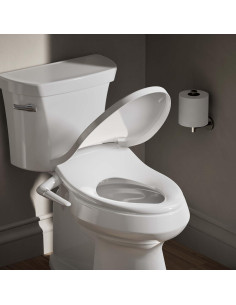 Asiento de Inodoro Bidet Kohler PureWash M250 Alargado Blanco 2