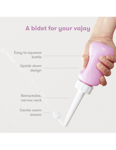 Botella Perineal Invertida Frida Mom para Cuidado Postparto