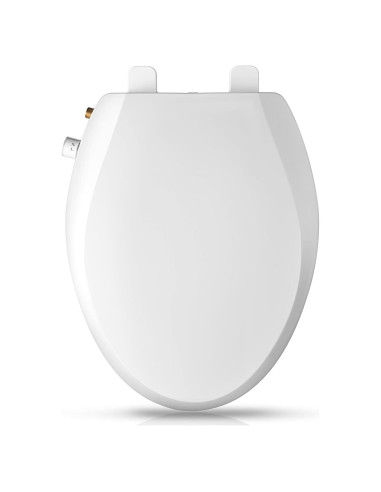 Asiento de inodoro bidet Clirass alargado con cierre lento