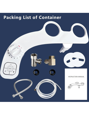 Accesorio de Bidet KZJMEDICAL No Eléctrico Agua Tibia