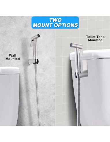 Rociador de Bidet de Mano YA MI 3223-32 Doble Spray 0.69 kg