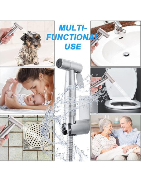 Rociador de Bidet de Mano YA MI 3223-32 Doble Spray 0.69 kg