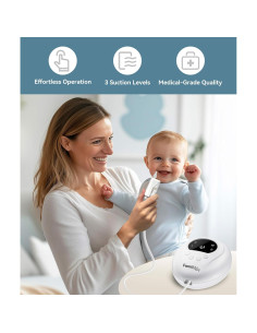 Aspirador Nasal Eléctrico FamiBaby para Bebés - 3 Niveles 2