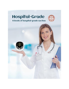 Aspirador Nasal Eléctrico para Bebé X-Bosak NASA005, 9 Niveles 2