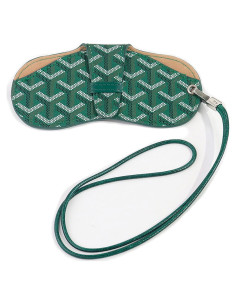 Bolsa de Gafas de Sol Kytasryl Verde Portátil con Cordón