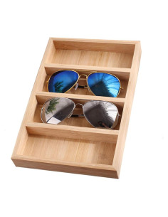 Bandeja de Exhibición de Gafas TANG SONG 4 Compartimentos