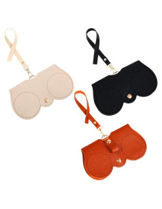 Estuche de Gafas de Sol YUXIANLB Cuero Suave 14,5x8x1,9cm