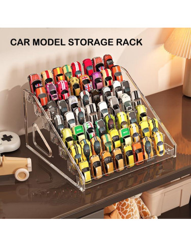 Organizador de Esmaltes de Uñas YIEZI 7 Capas Transparente 2 Pzs