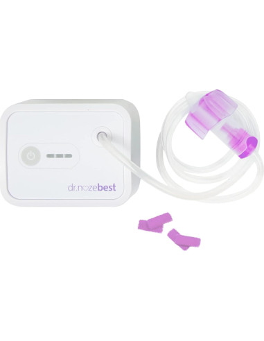 Aspirador Nasal Eléctrico NozeBot Dr. Noze Best + 40 Filtros