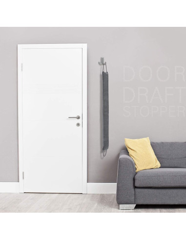 Tope de Draft Tuffen 81 cm Gris Bloqueador de Ruido