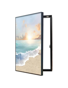 Cubierta Decorativa de Panel Eléctrico Aluminio 50x70 cm