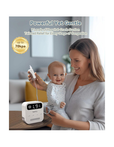 Aspirador Nasal Eléctrico FamiBaby BC-026 para Bebés 450g