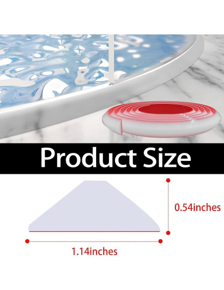 Barrera de agua plegable Raycity 99 cm transparente