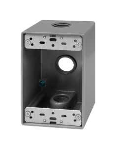 Caja de salida a prueba de clima ENERLITES 1-gang 11.62 cm