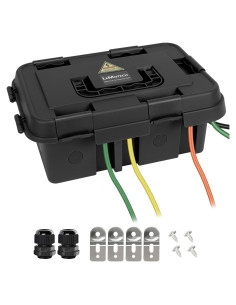 Caja Eléctrica Exterior LeMotech IP55 Grande Negra