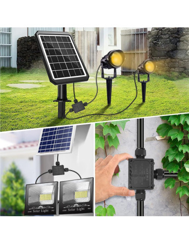 Caja de Conexiones Impermeable QIANZHIYUAN IP68 3 Vías