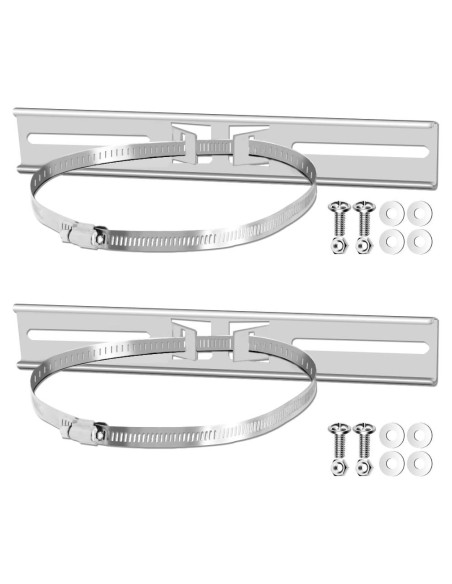 Soporte de Columna Acero Inoxidable HUIXHAO 40 cm Ajustable