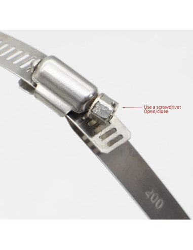 Soporte de Columna Acero Inoxidable HUIXHAO 40 cm Ajustable