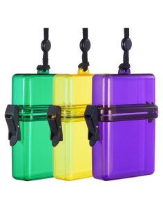 Funda Impermeable Outus para Tarjeta de Identidad 3 Piezas