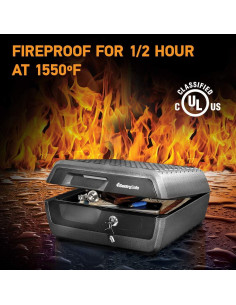 Caja Fuerte SentrySafe a Prueba de Fuego y Agua 0.36 Pies 2