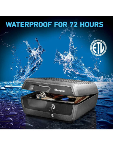 Caja Fuerte SentrySafe a Prueba de Fuego y Agua 0.36 Pies